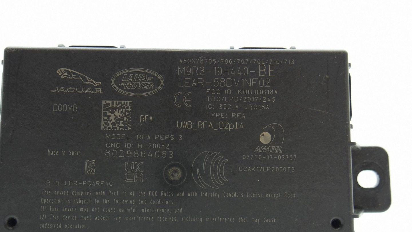 modulo Controllo KEYLESS LAND ROVER DEFENDER L663 M9R3-19H440-BE