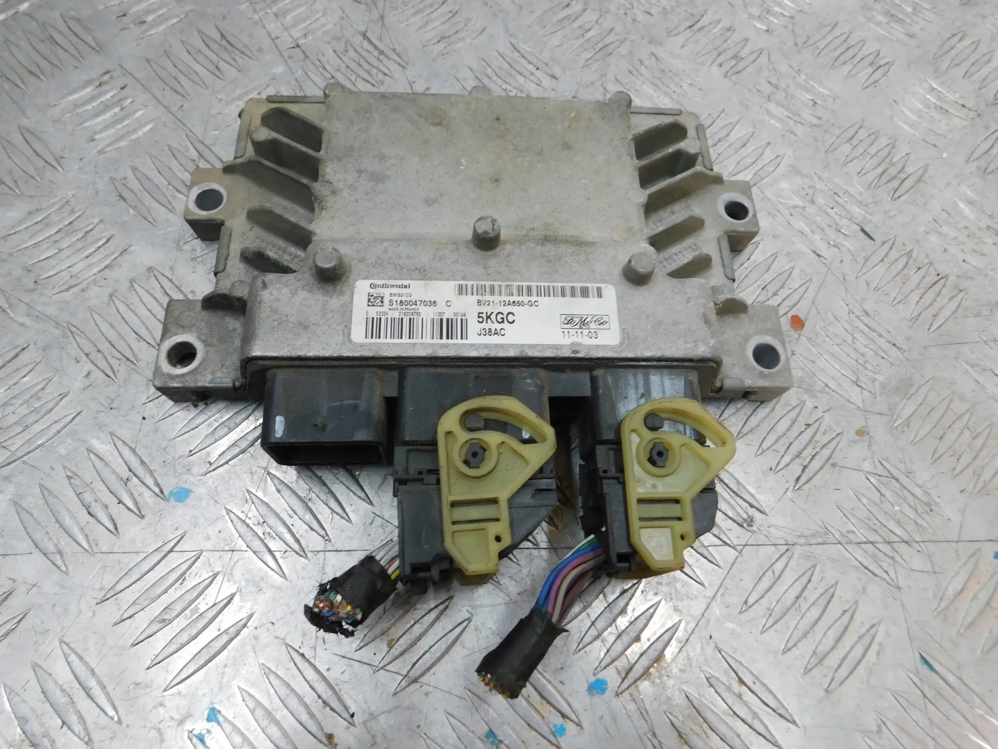 control unit of the engine BV21-12A650-GC FIESTA MK7 1.4