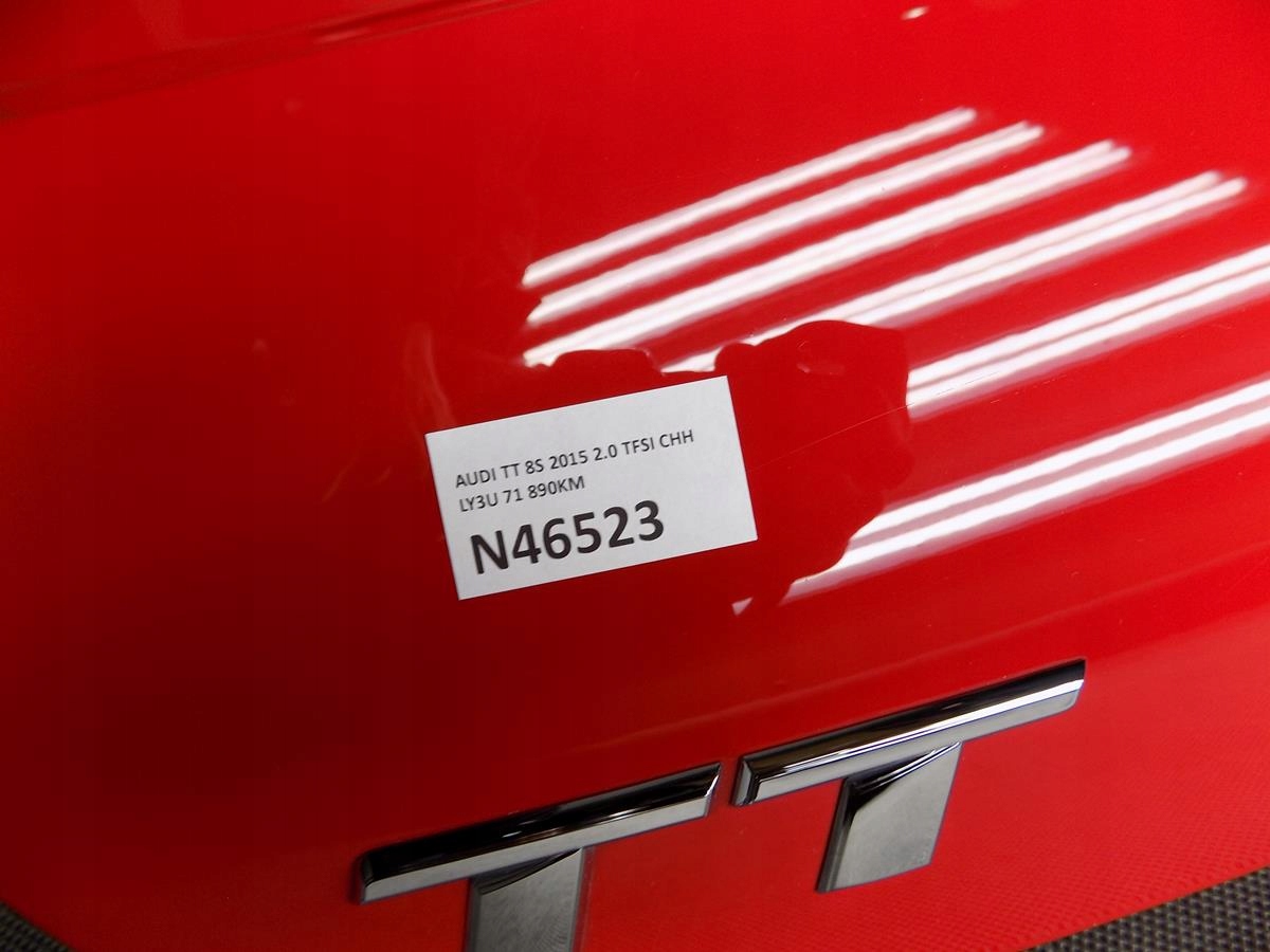 AUDI TT 8S trunk door boot window 14r LY3U