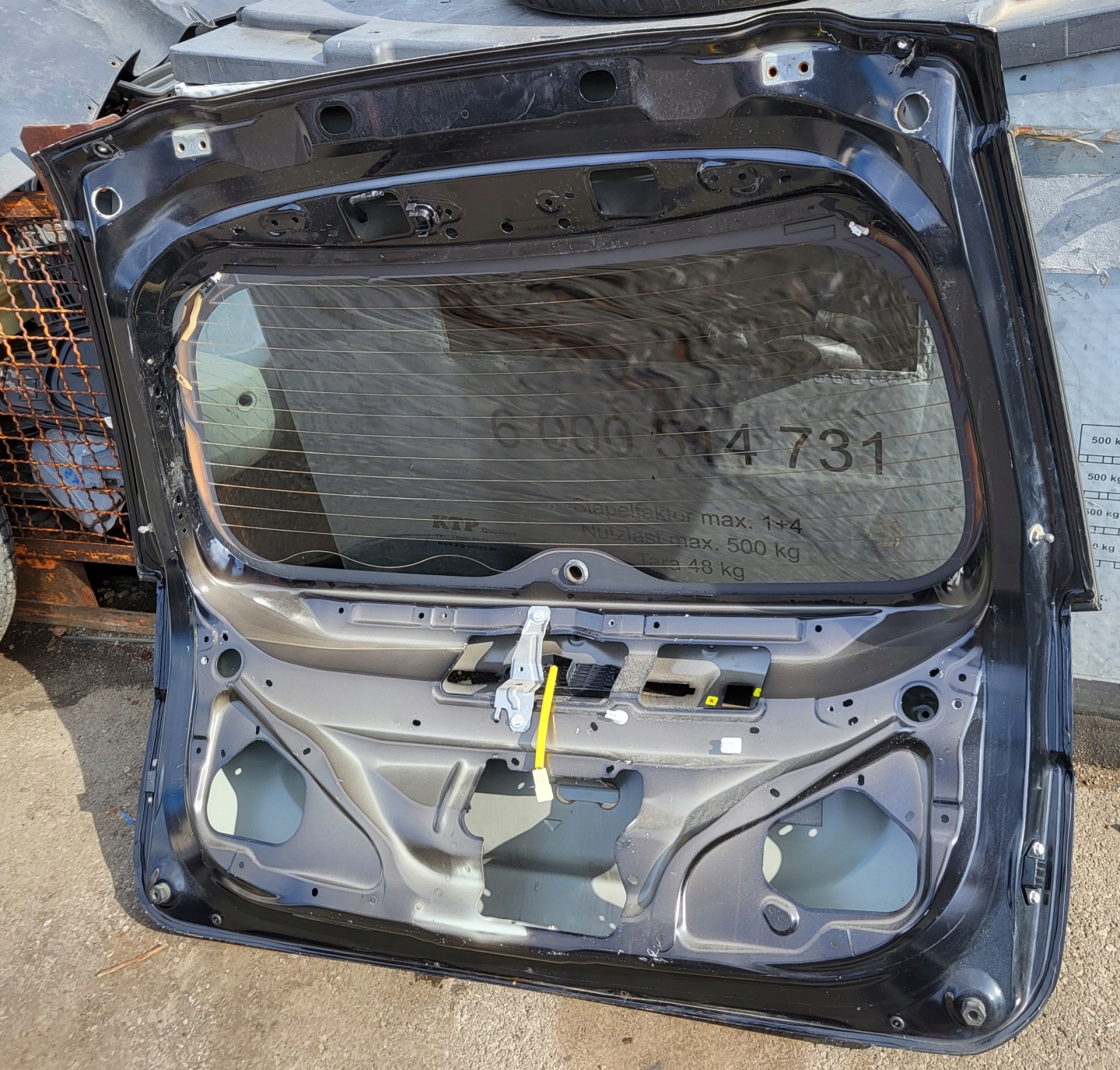 boot doors boot window dark AS3 rear part MITSUBISHI OUTLANDER III 3 OE EU