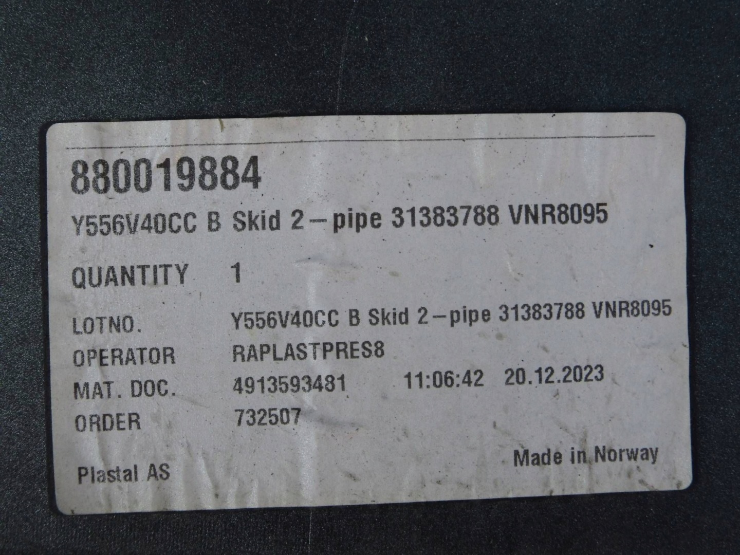 Volvo V40 CROSS COUNTRY 2012+ bumper rear rear part