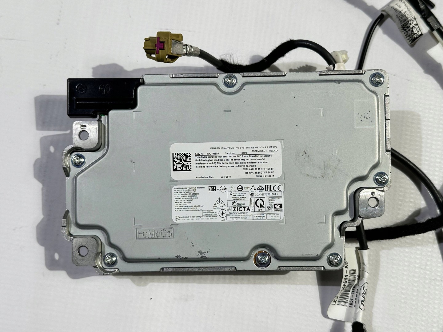 Module Unité de contrôle SYNC komunikacji Ford Explorer 2020+