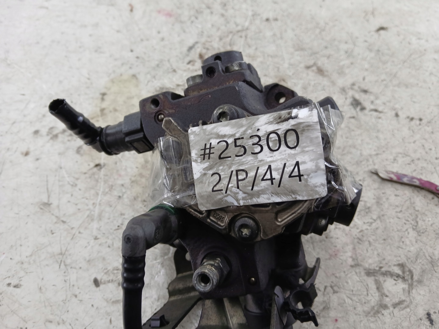 CITROEN C4 and 1.6 HDI injection pump 9656300380