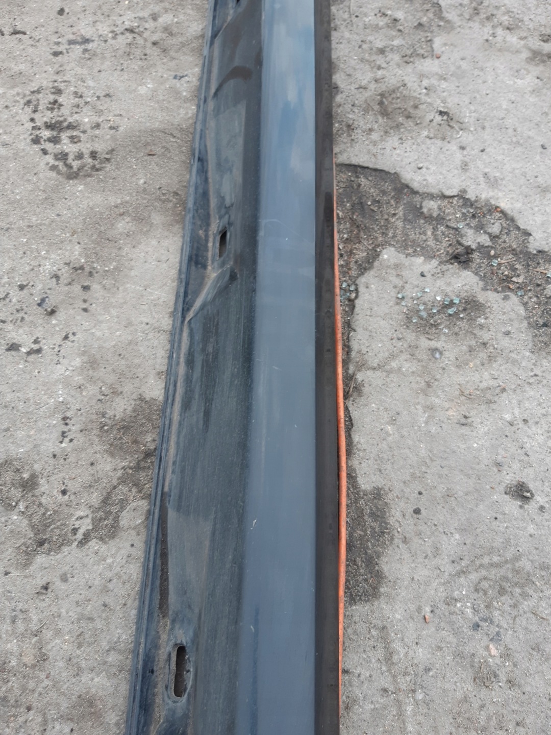 AUDI A6 C7 LY9B moulding cap threshold S-LINE right 4G0853856F