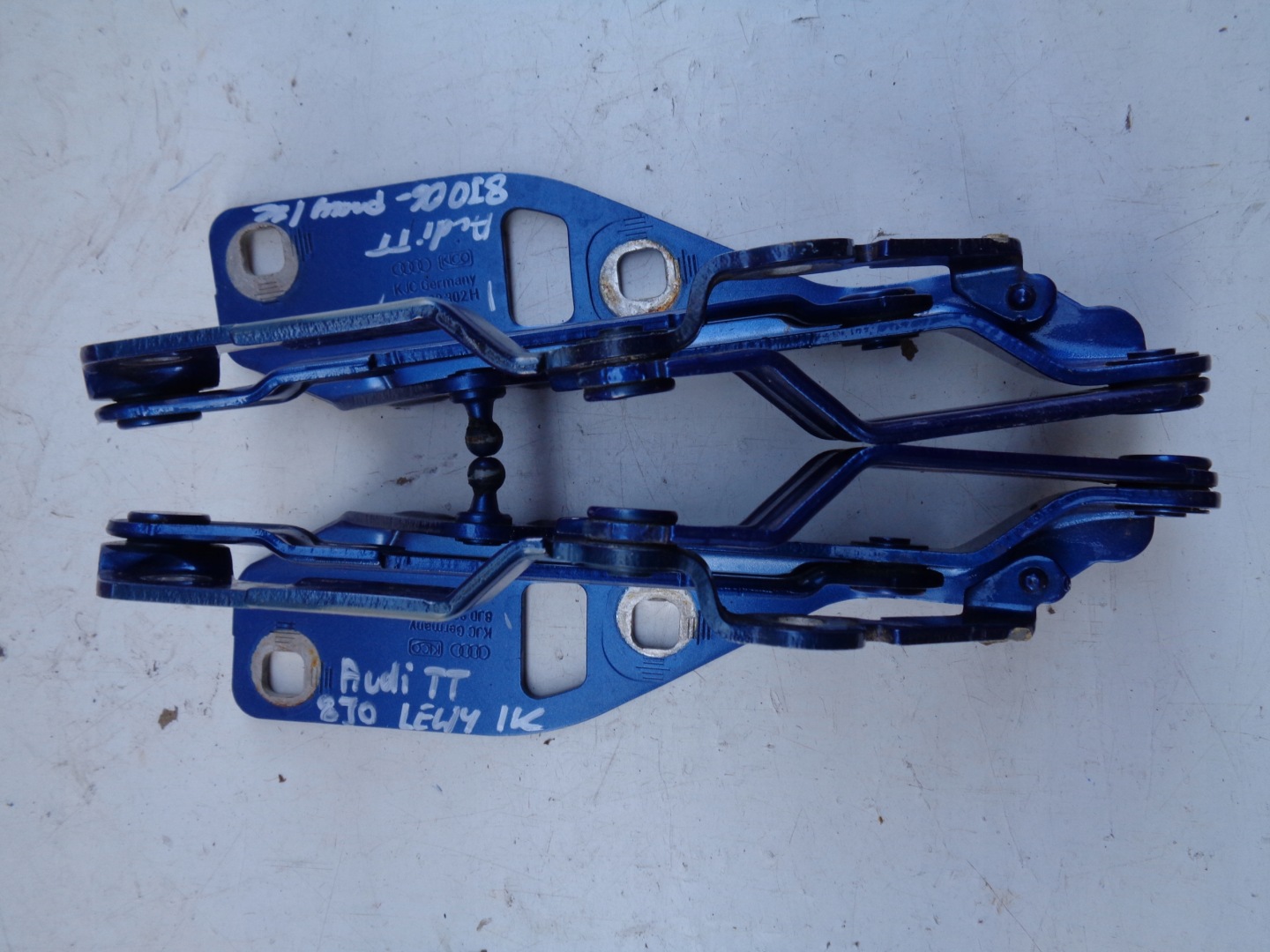 hinges hinge bonnets right left AUDI TT 8J 8J0 06-14