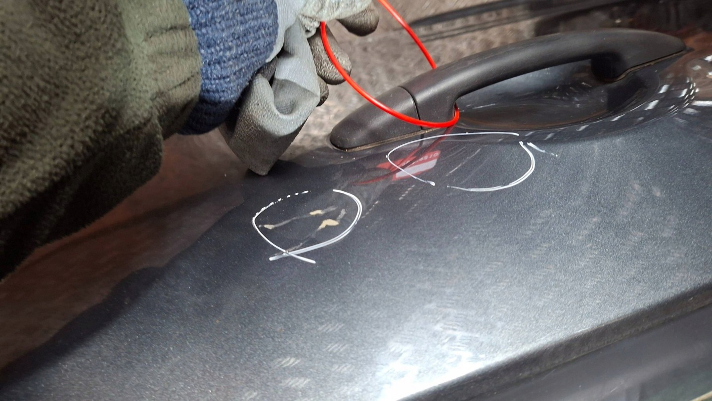 Tür links heck CITROEN C3 PICASSO 2009
