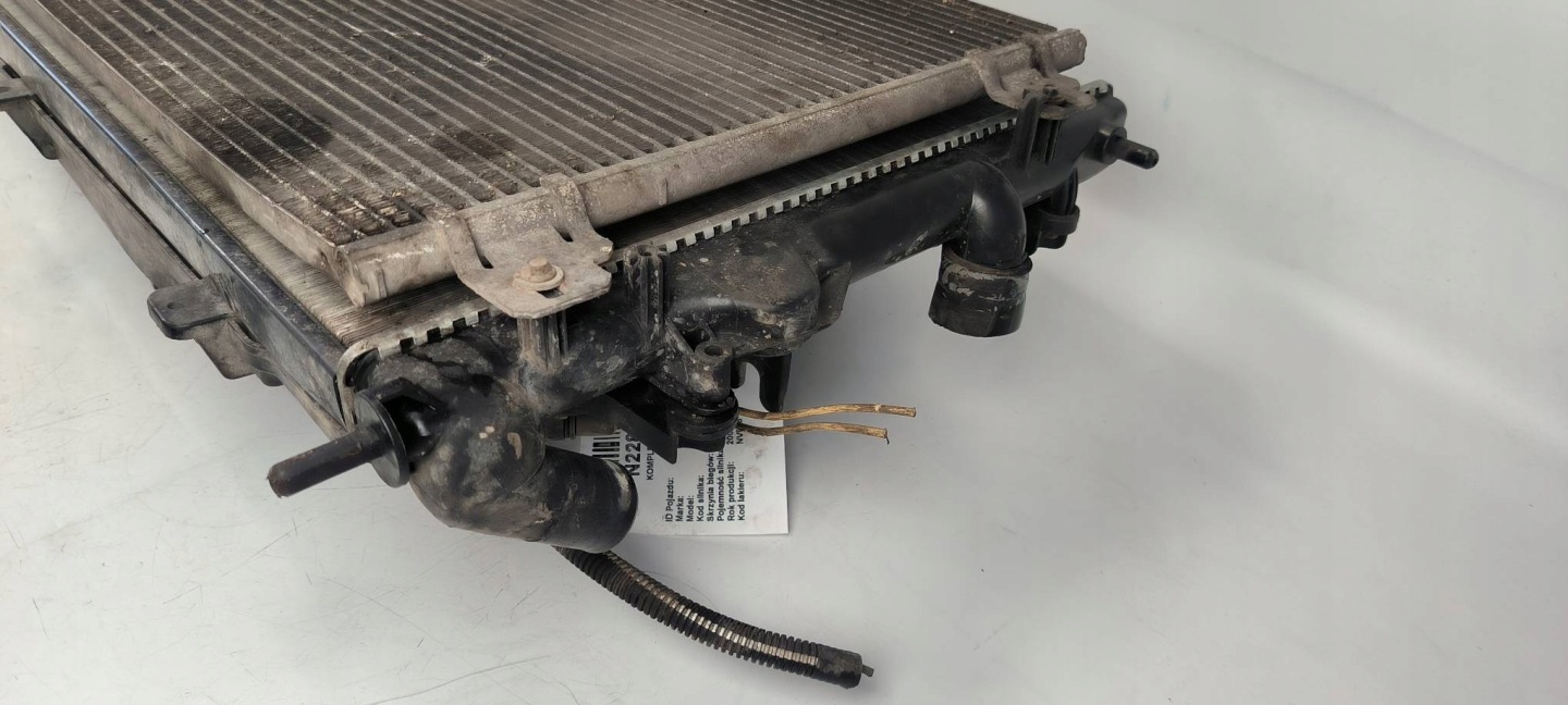 KOMPLET radiatore 1.6 RENAULT MEGANE SCENIC e LIFT