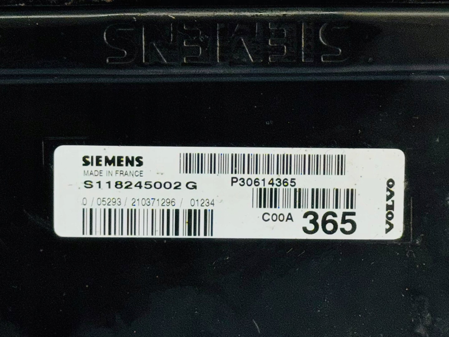 computer VOLVO S40 1.8 S118245002G P30614365