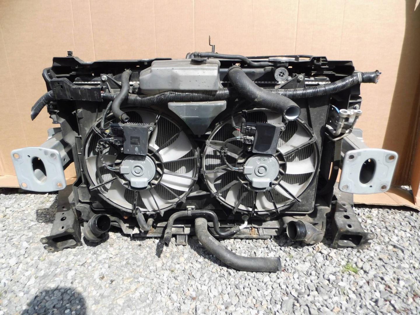 Mazda CX-5 II 2018-2022 2.2 DIESEL support panel for radiators pillar complete