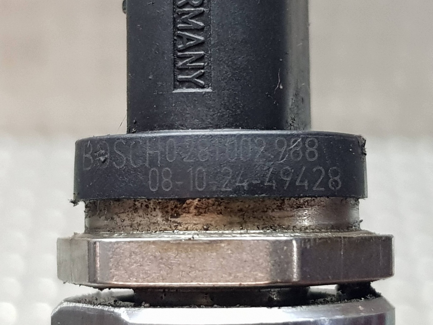 Rampe injection Capteurs 7809128 BMW E87 E91 E90 E91 F20 F30 F31 2.0D N47