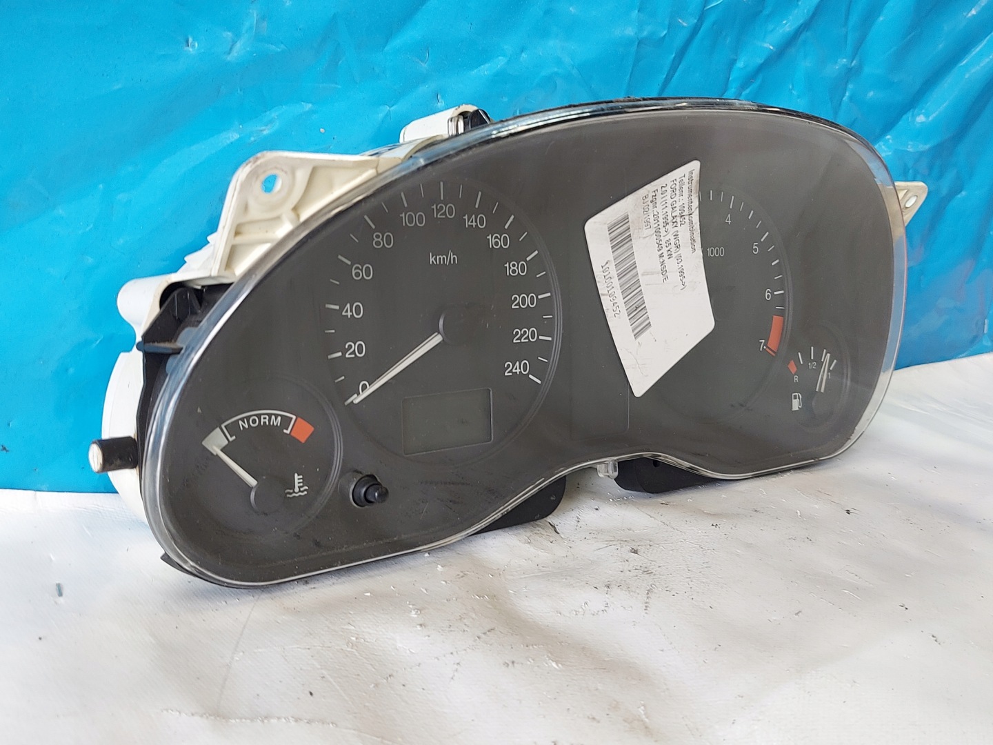 dials clock GALAXY MKI 2.0 B 95VW10849BB