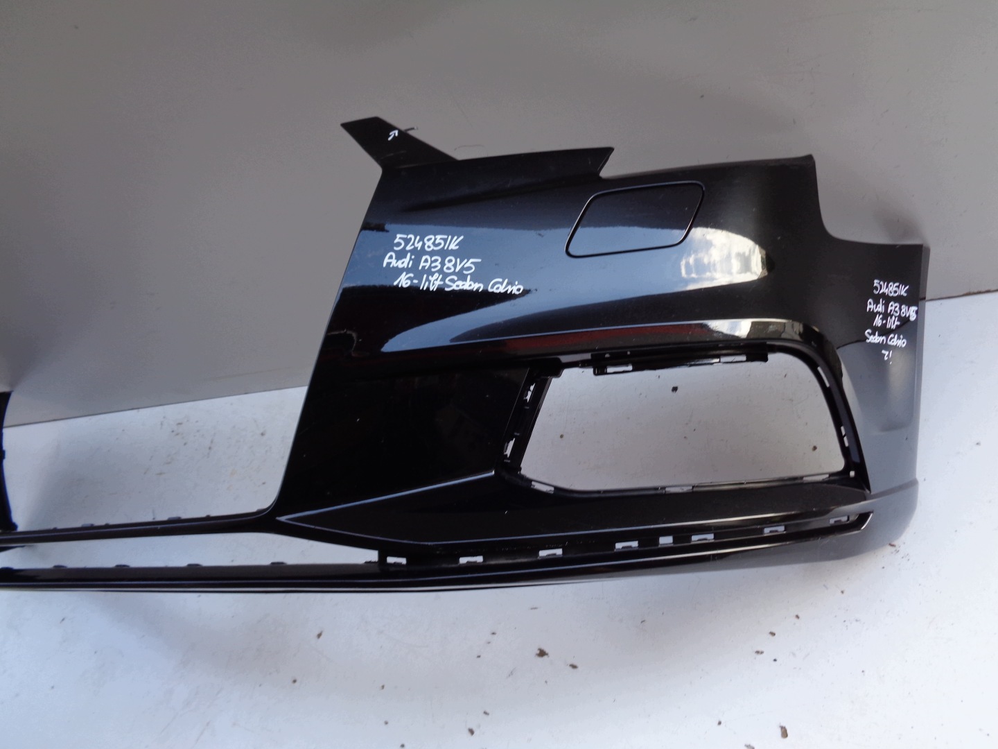 front bumper AUDI A3 8V 8V5 16- LIFT sedan CABRIO NR 52485
