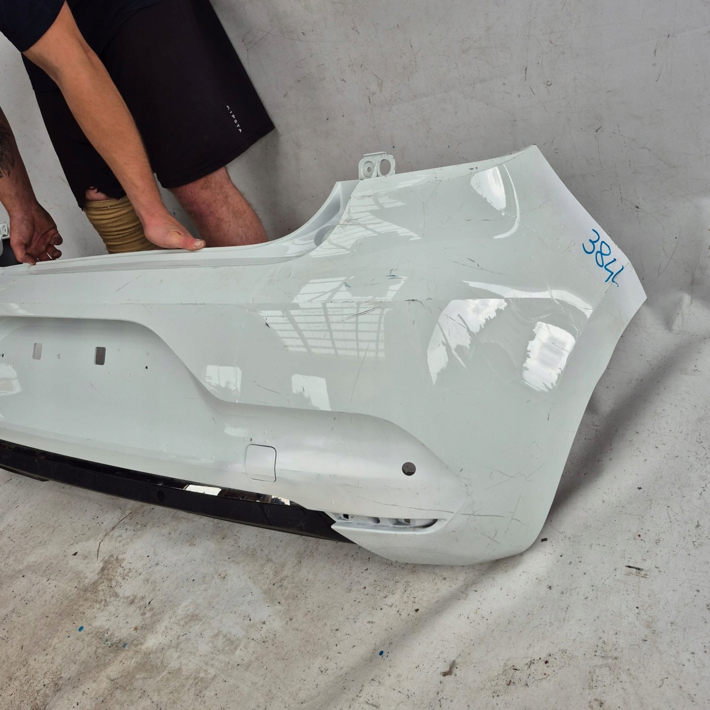 RENAULT CLIO V 19- bumper rear part rear PDC diffuser 850224339R