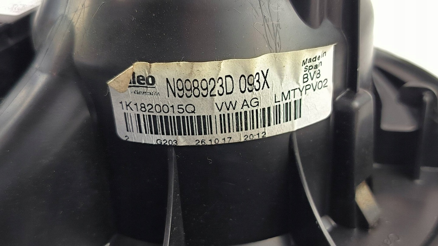 heating fan cab 3C0907521G AUDI Q3 and 8U LIFT