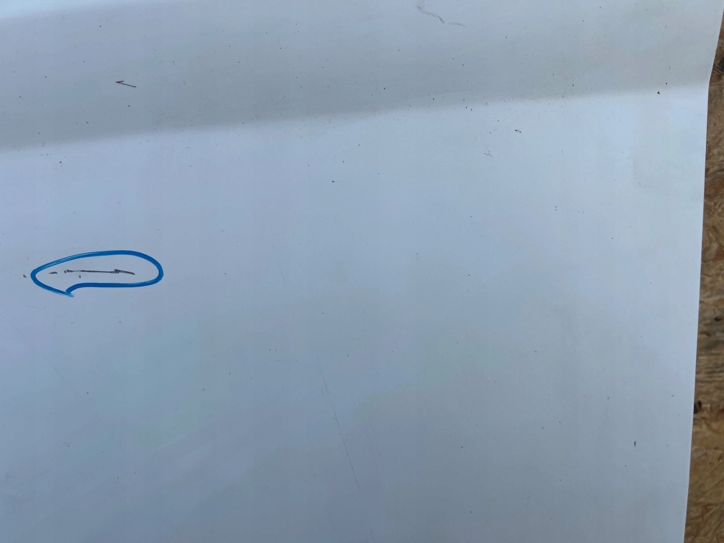 door rear part rear. left boot Opel Combo D Doblo II lift