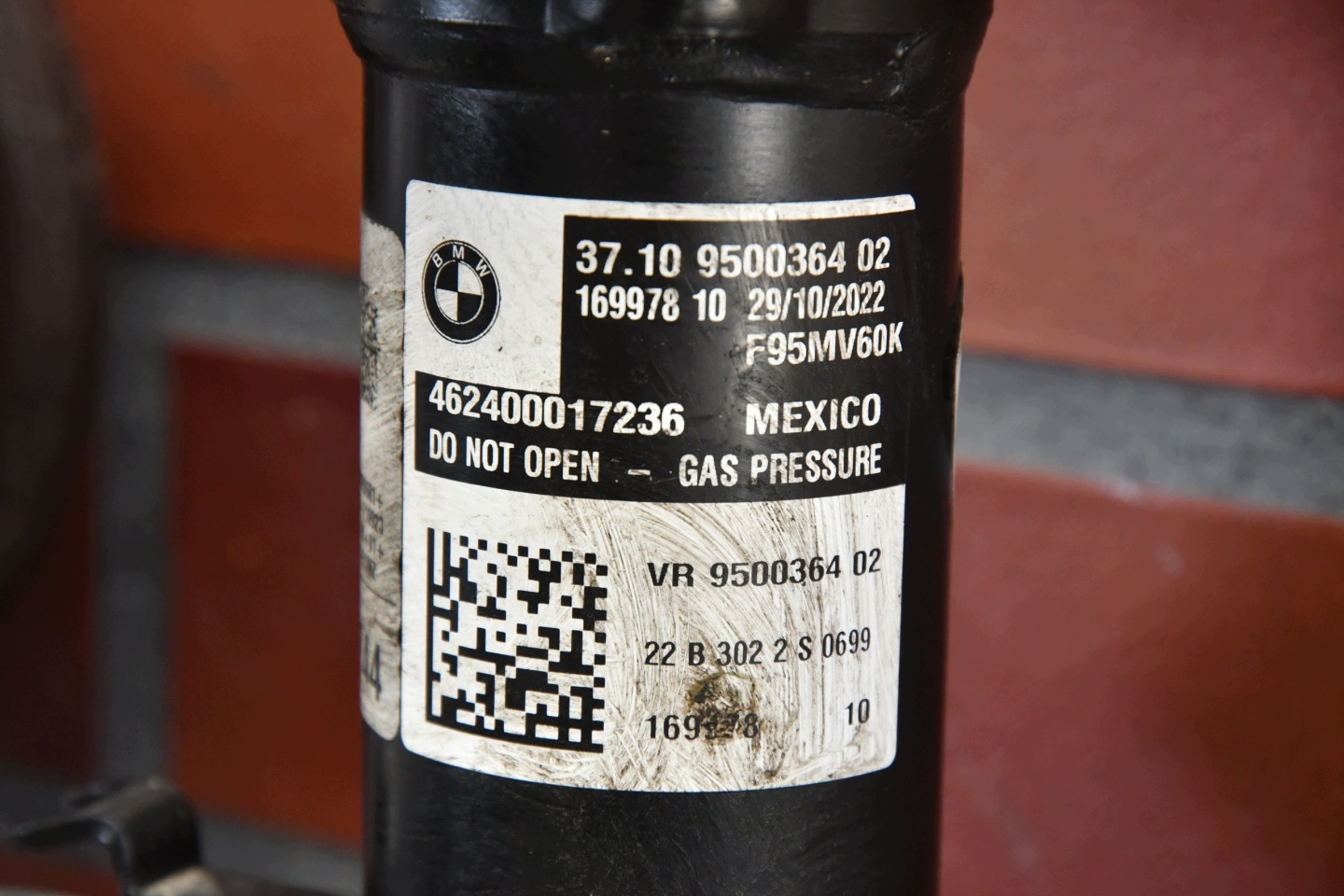 swing right front front shock absorber right BMW X5M F95 X6M F96 75km
