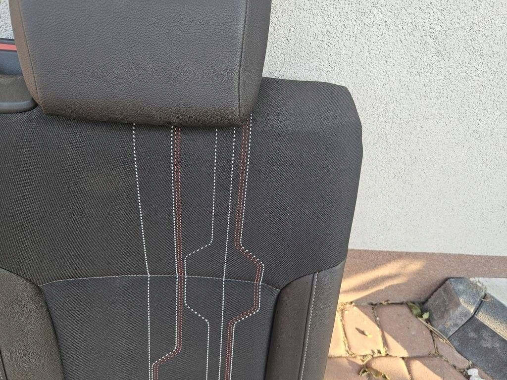 Sitz heck hinten oparcie Sitz Halbleder Opel Insignia A