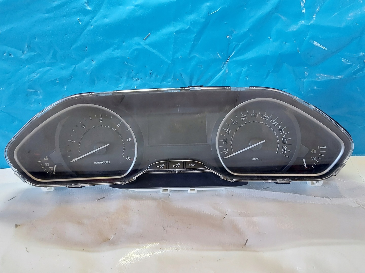 dials clock PEUGEOT 208 2016R 1.6 HDI 981384898001