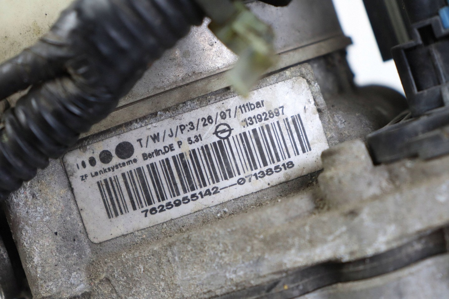 OPEL ASTRA H III ZAFIRA B servo pump 13192897