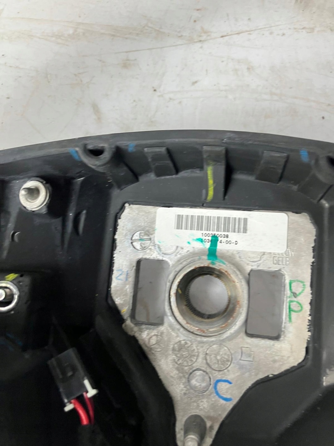 lenkrad Leder TESLA MODEL S 1036774-00