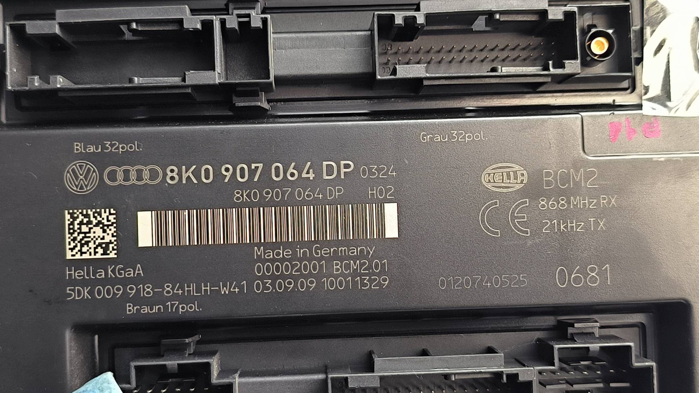 module 8K0907064DP KONFORTU AUDI A5 et 8T