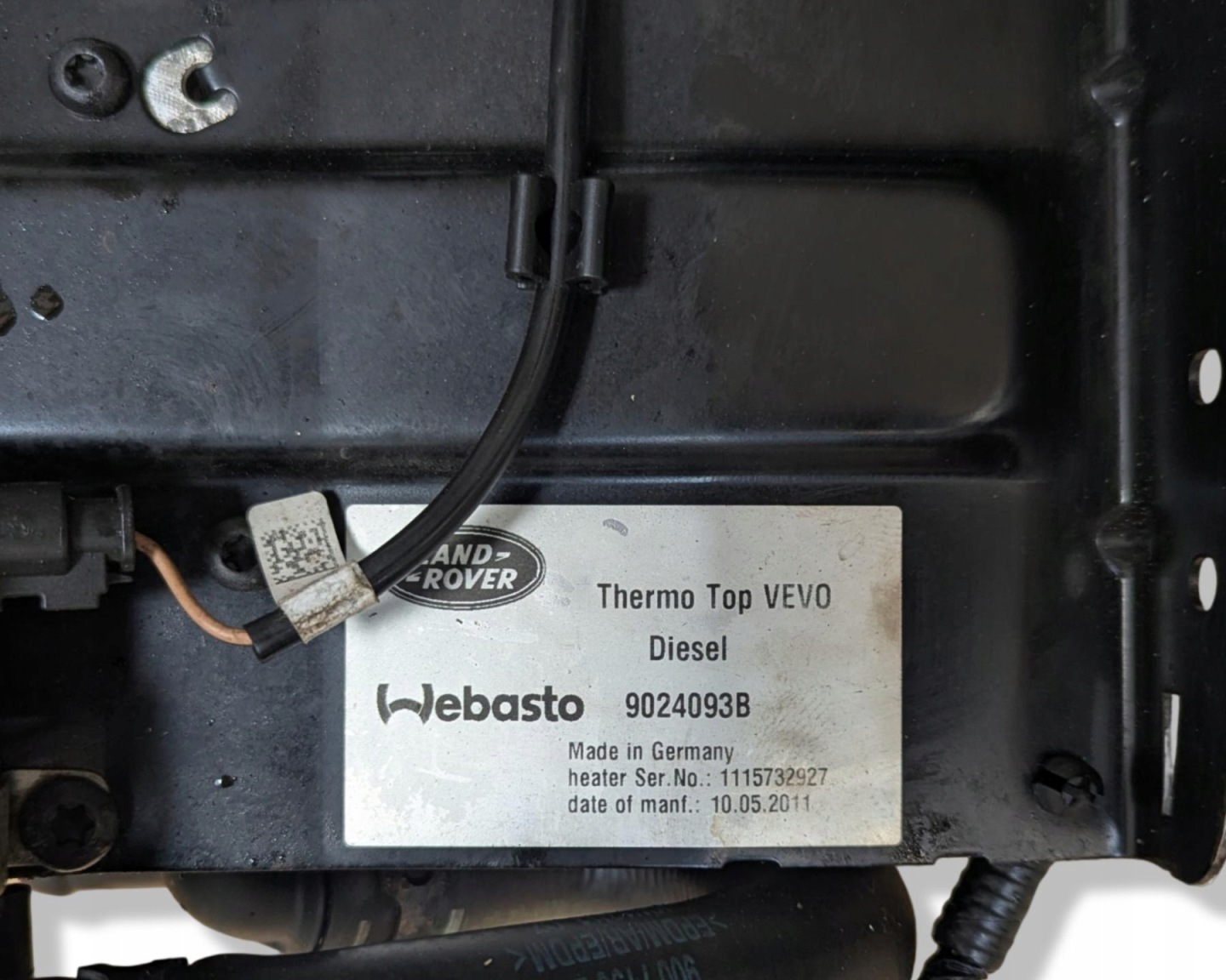 webasto Webasto Land Rover Discovery 4 L319 2011 9024093B