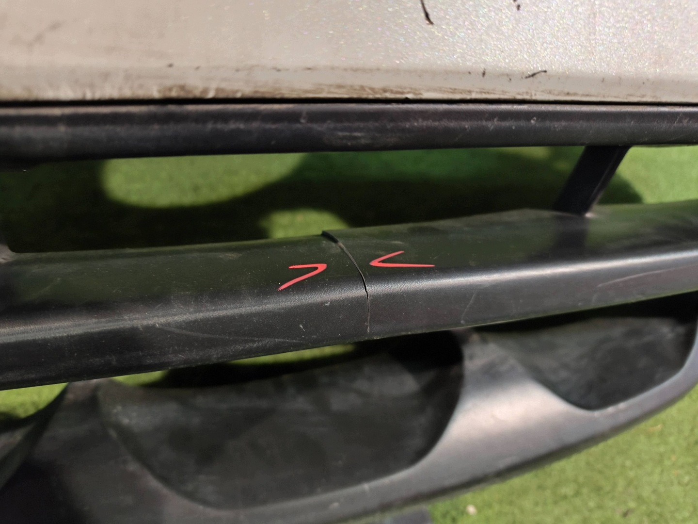front bumper front NISSAN JUKE 14- LIFT NR.9915