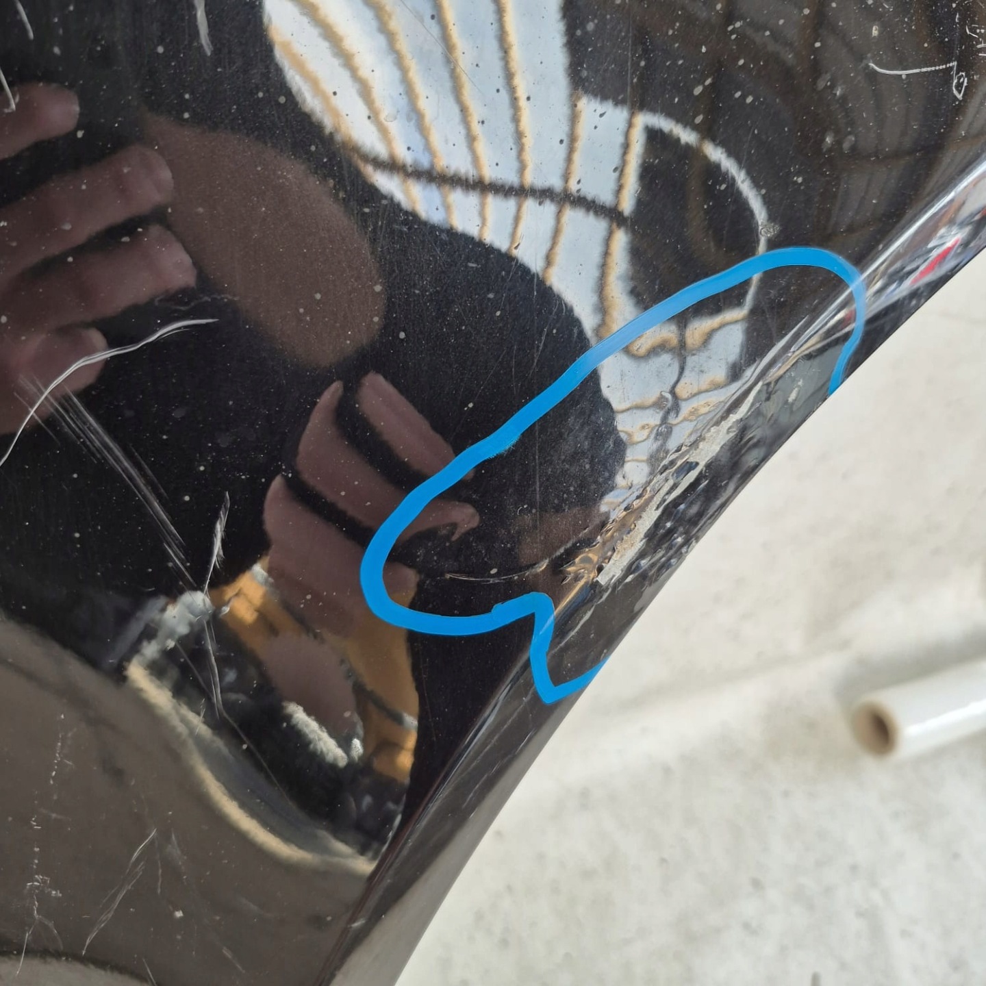 AUDI A4 B7 04-08 fender front front right