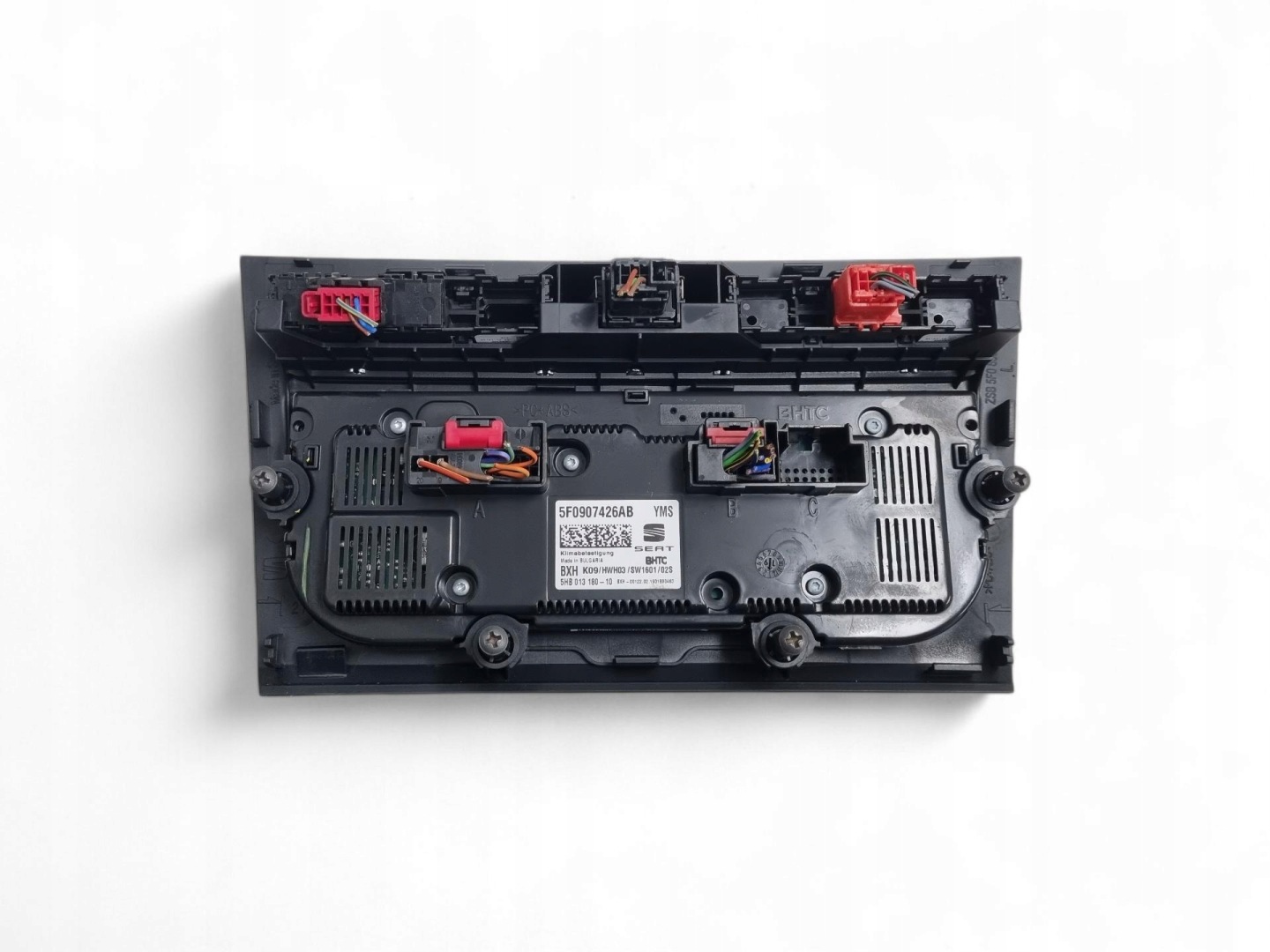 control panel of the air conditioning SEAT Leon 3 facelift 2019 5F0907426AB