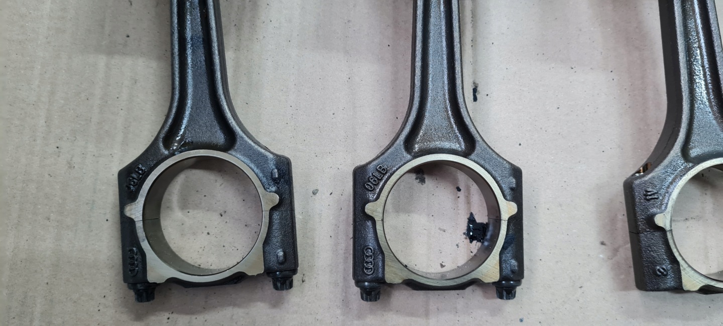 A6 C7 4G piston + connecting rod 2.0 TFSI 06HBP CAE A4 B8 A5 Q5