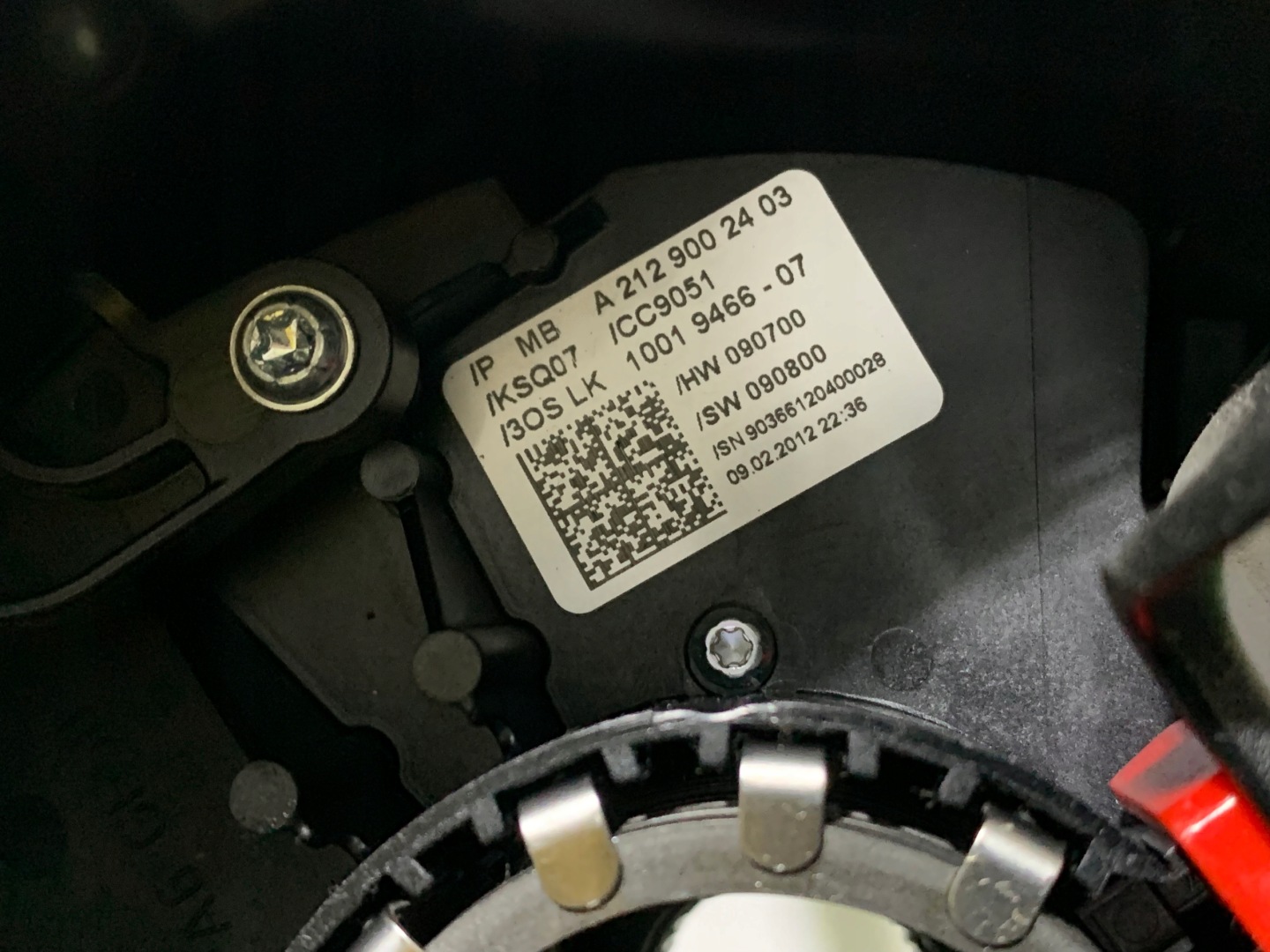 MERCEDES W212 DEVIO LUCI TERGICRISTALLO TERGI A2129002403