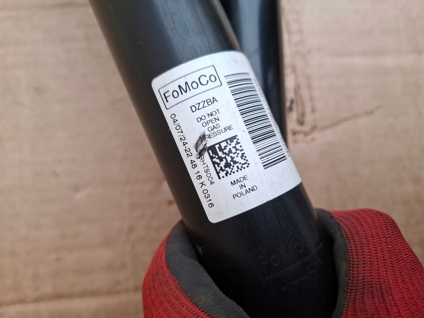 shock absorber rear part rear FORD KUGA MK3 24r 2.5 HYBRYDA