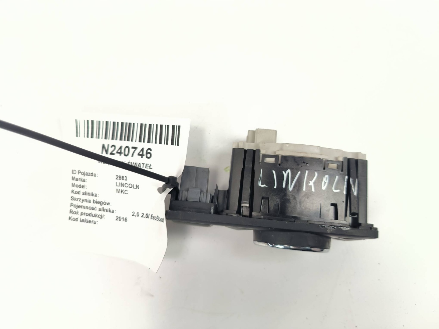 interruttore luci DP5T-13D061-BCW LINCOLN MKC