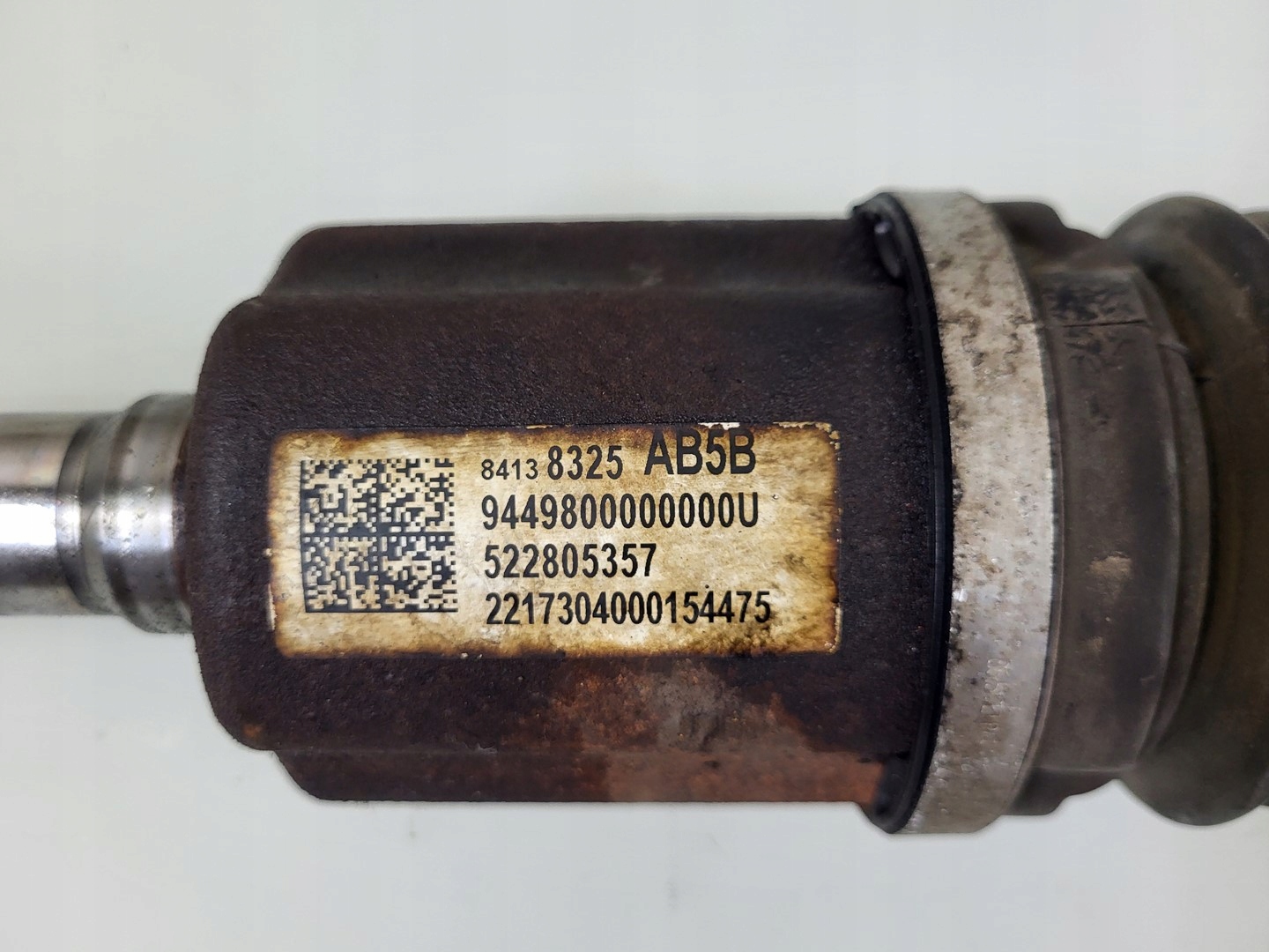 semi-axis left front left front 2.0 cdti manual OPEL INSIGNIA B 84138325