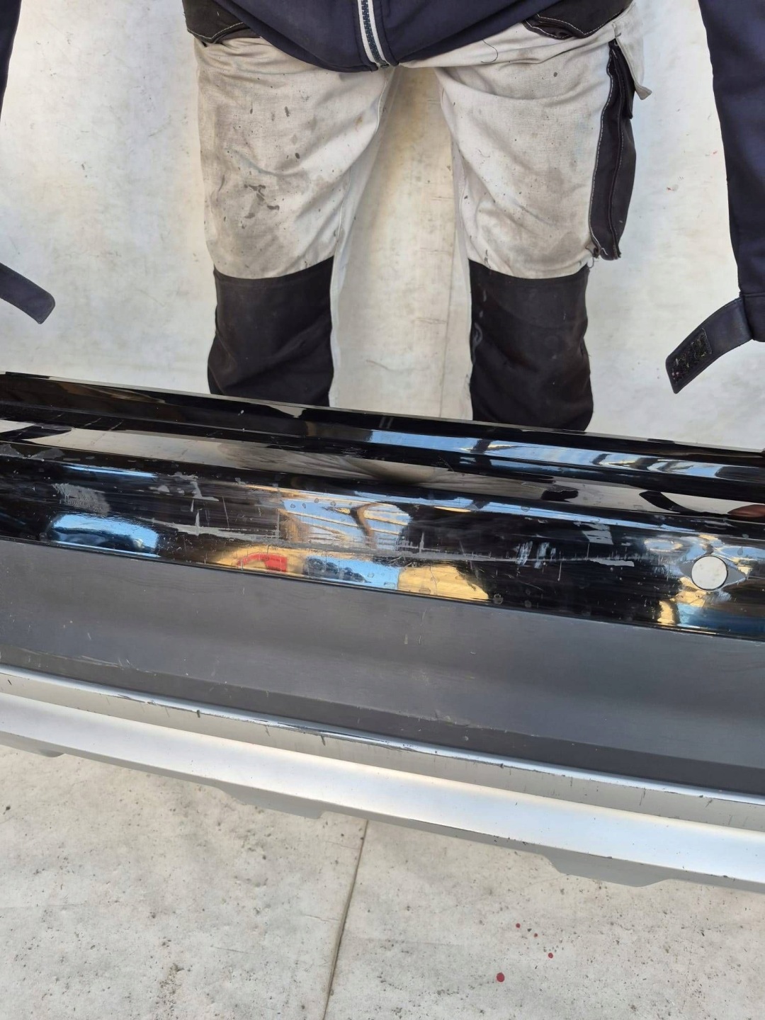 AUDI A4 B9 8W ALLROAD 15-19 bumper rear part rear PDC