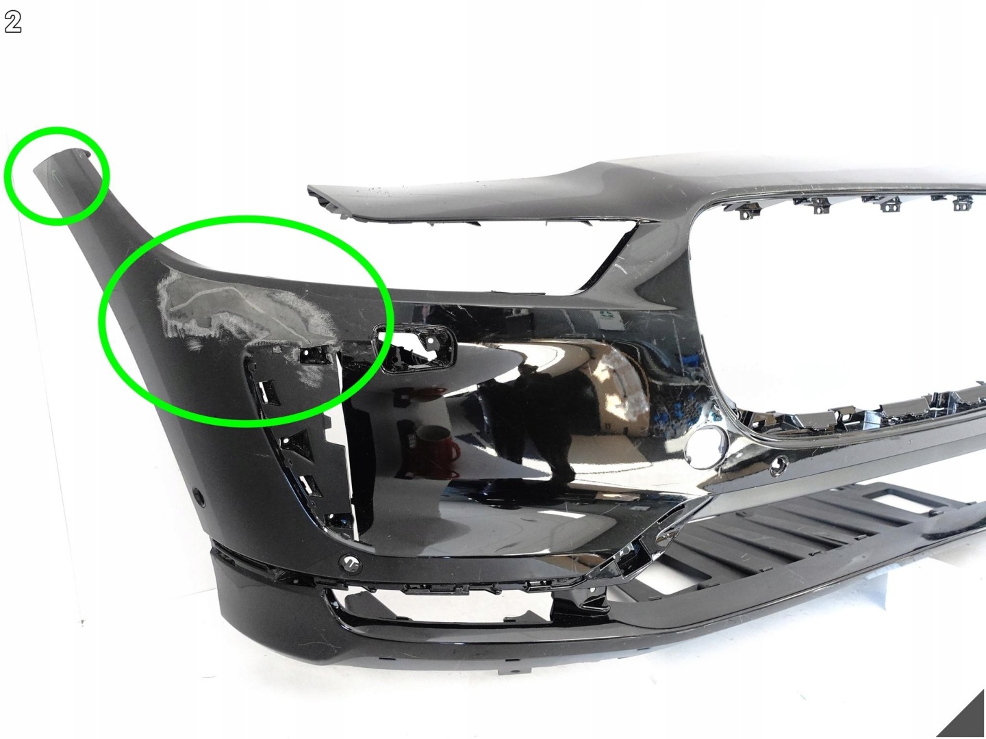 JAGUAR and-PACE X590 18-24 bumper BUMPER front (washers / 6xPDC)