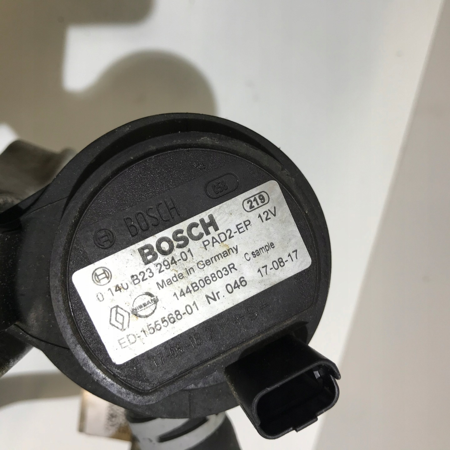 RENAULT SCENIC IV 1.3 TCE WATER PUMP 144B06803R