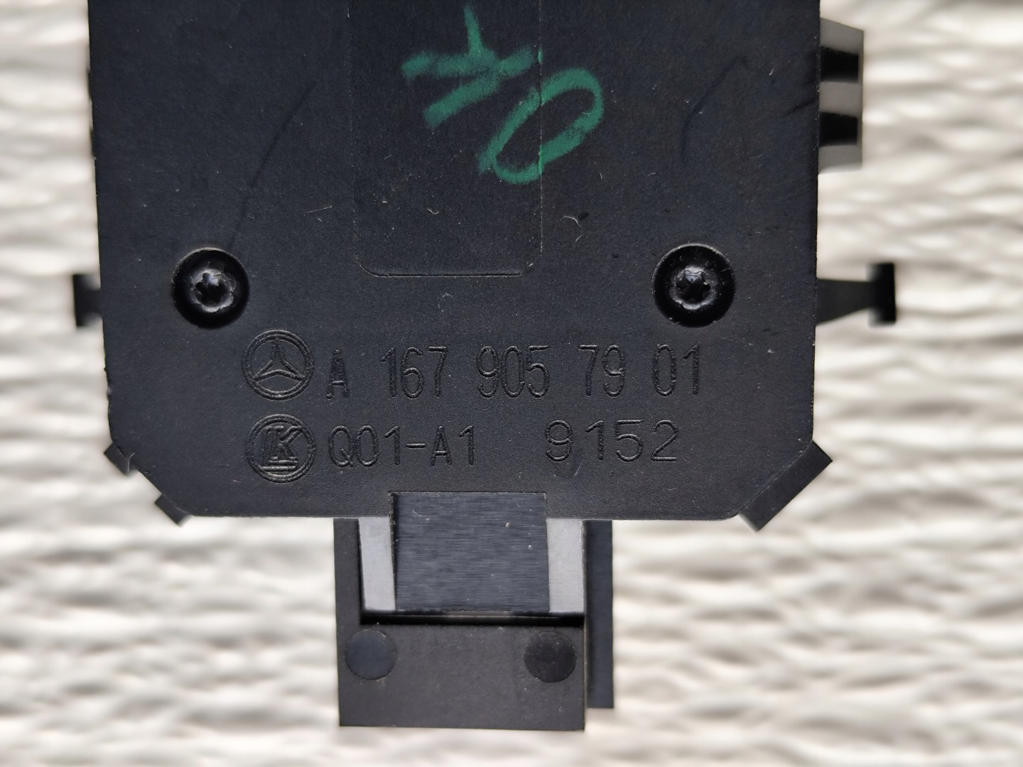 MERCEDES A KLASA W177 W247 button control seat of the passenger