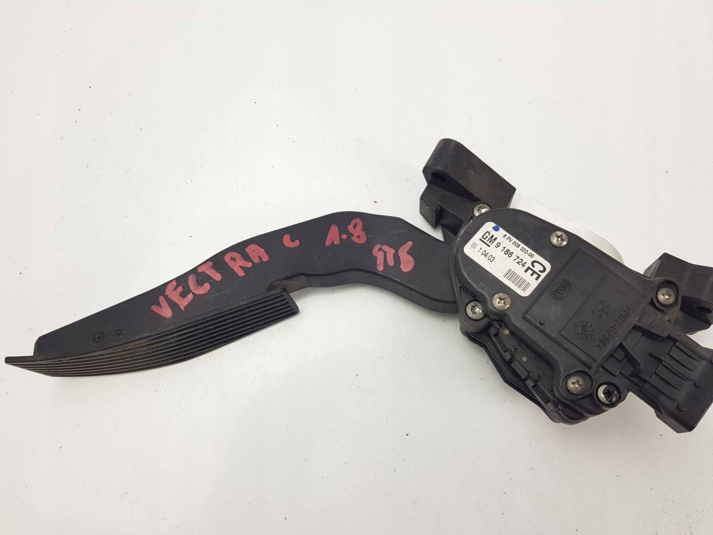 PEDAL 9186724 OPEL VECTRA C
