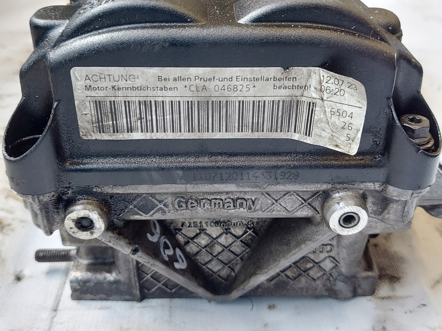 head. A6 2012 R CLA 3.0 TDI 059109130AG