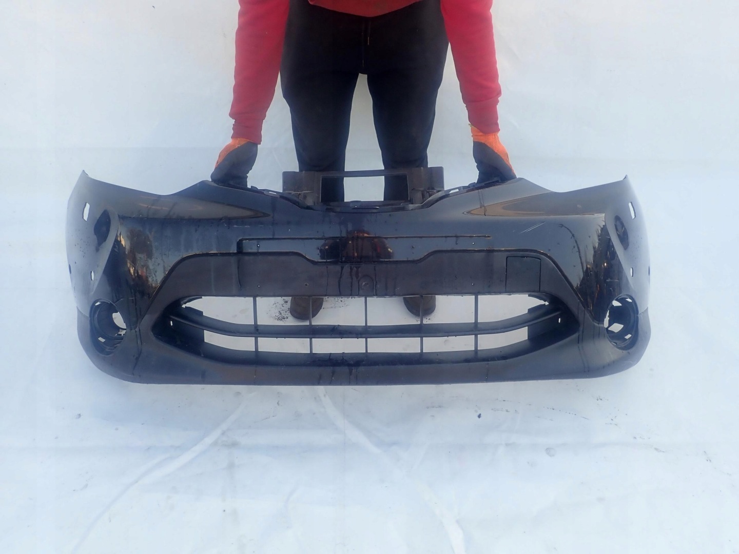 NISSAN QASHQAI II 2 13-17 bumper front SPR 6PDC