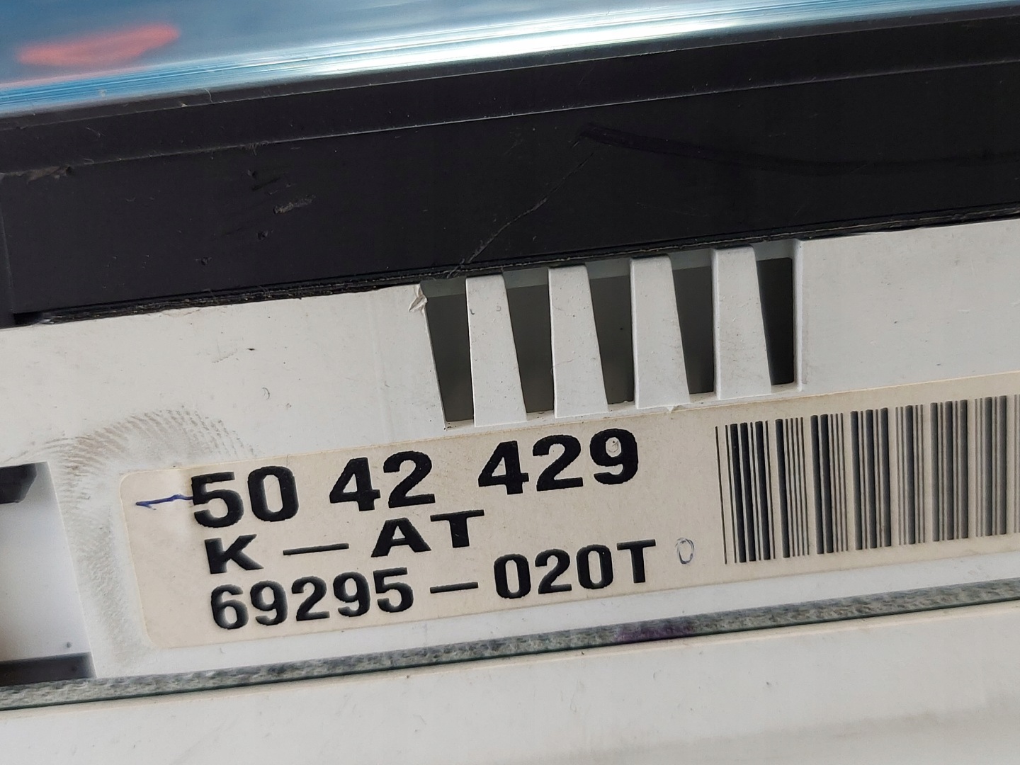 dials clock SAAB 9-5 2.3T 5042429