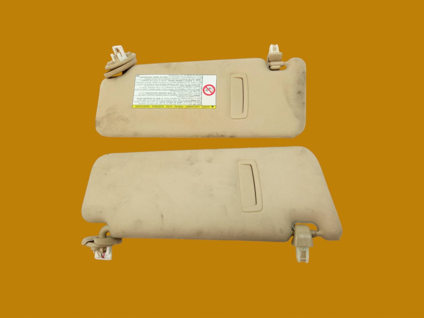 visors PRZECIWSLONECZNE left right cover KOMPLET Lexus IS II (2005-2012)