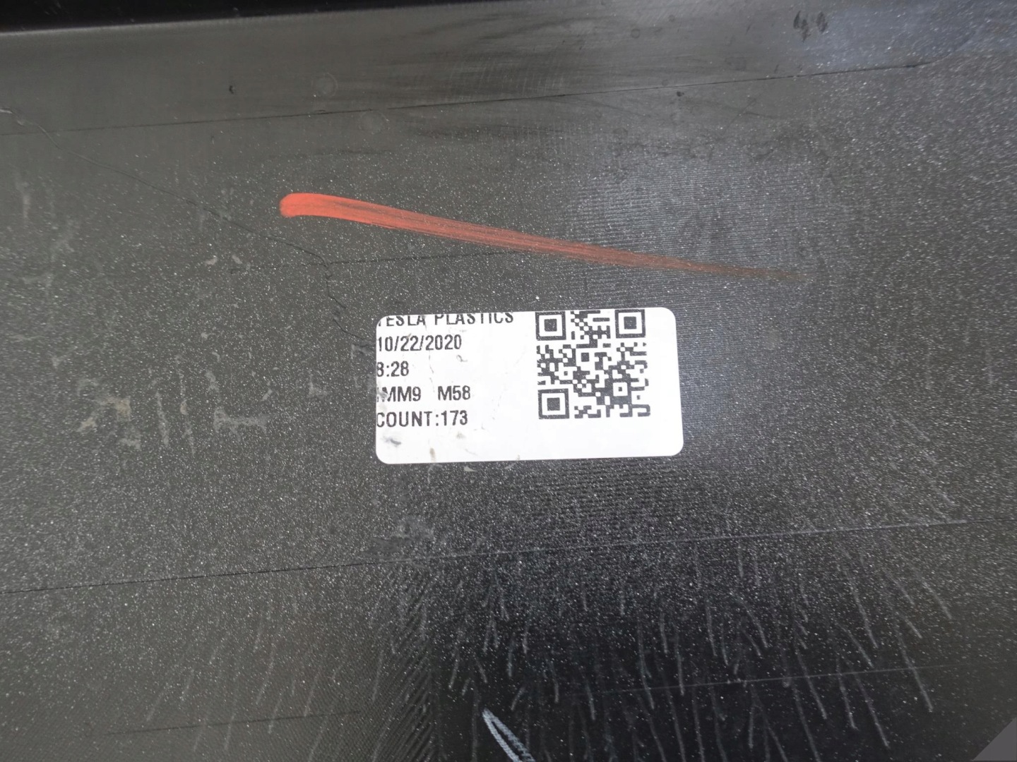 TESLA MODEL 3 III 17- bumper rear part *6xPDC*