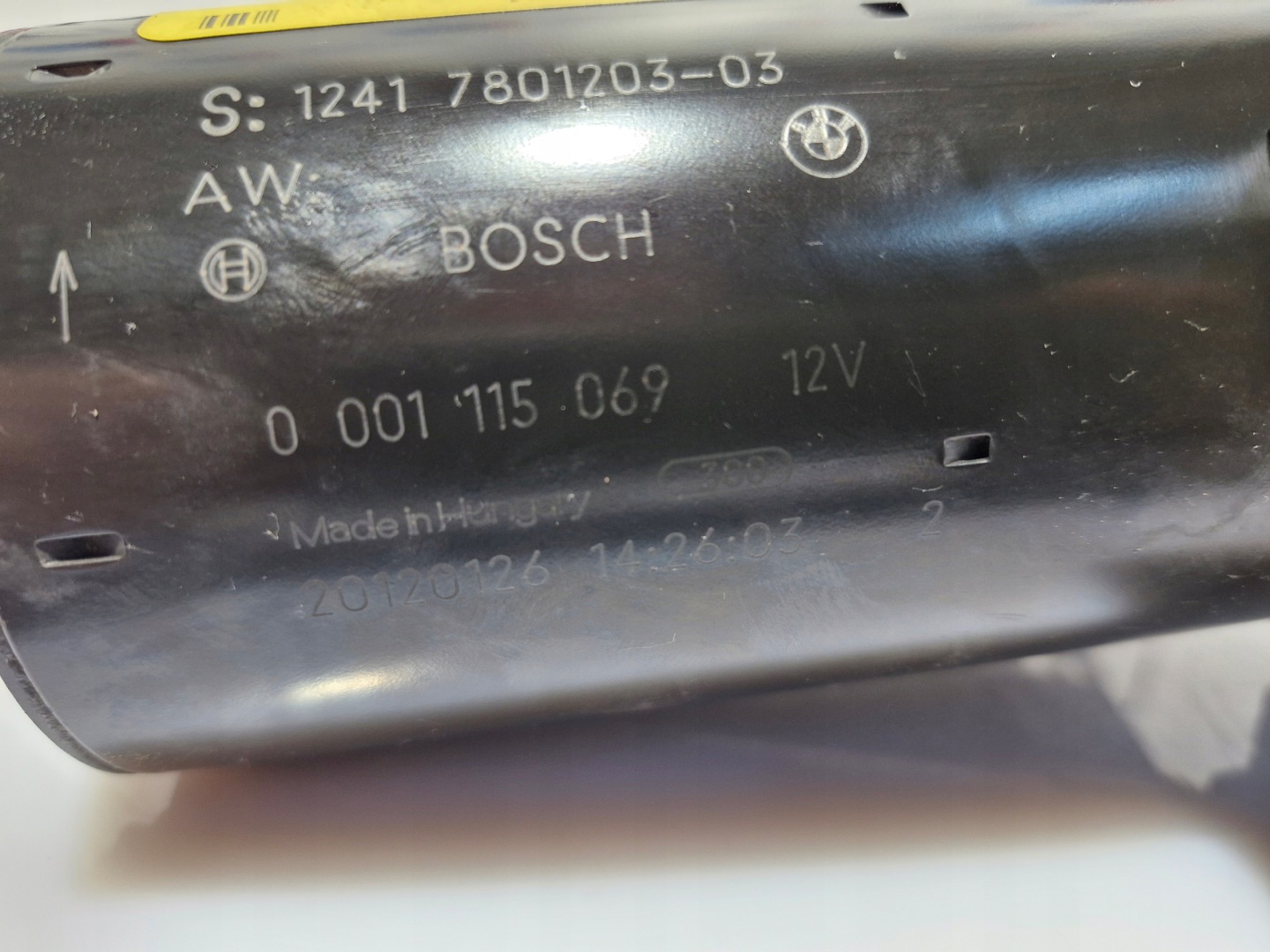 BMW E84 E90 E91 E92 E93 štartér kompletný 7801203