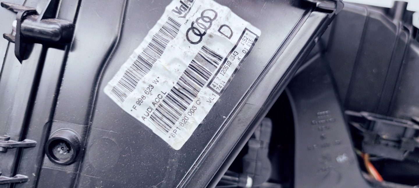 heater complete AUDI A3 8P LIFT 8P1820003Q