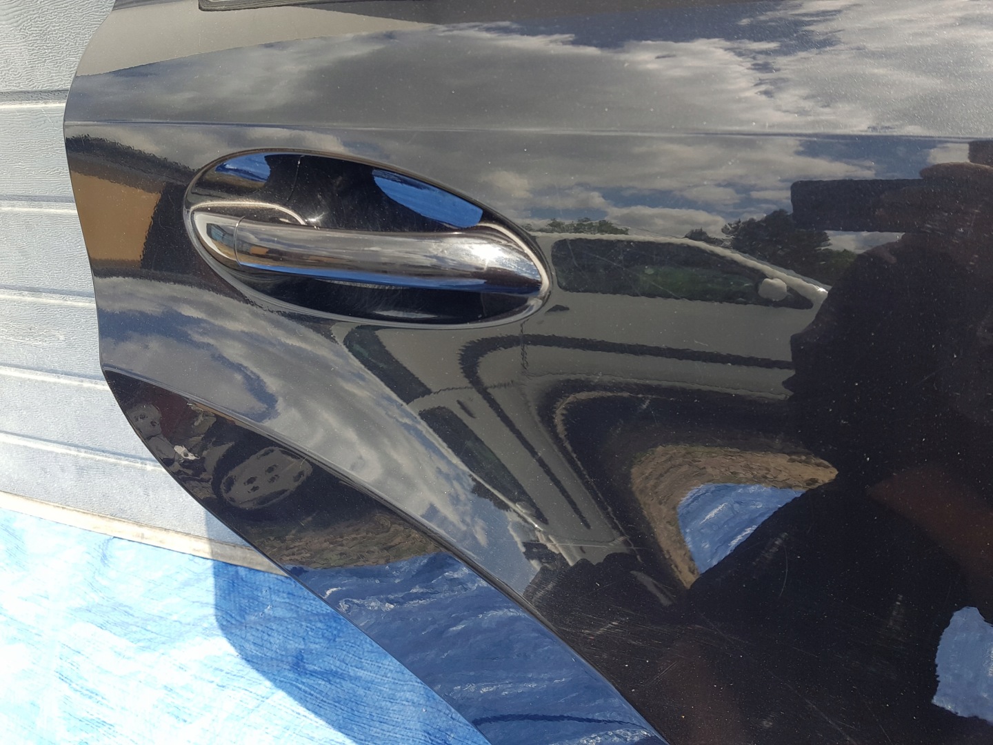 Tür rechts heck MERCEDES ML W164 C197 197