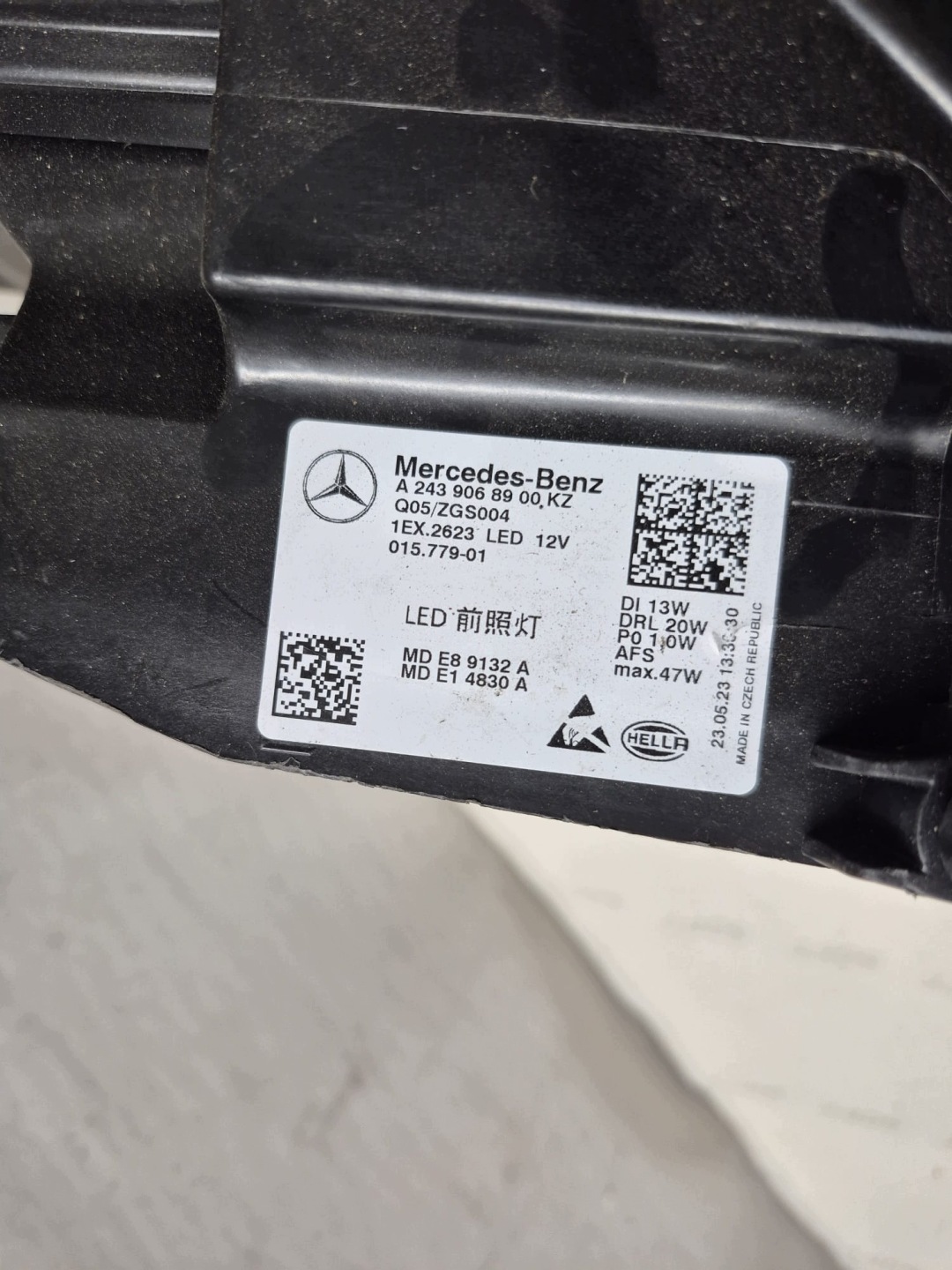 MERCEDES EQA EQB W243 21- light left front front FULL LED A2439068900