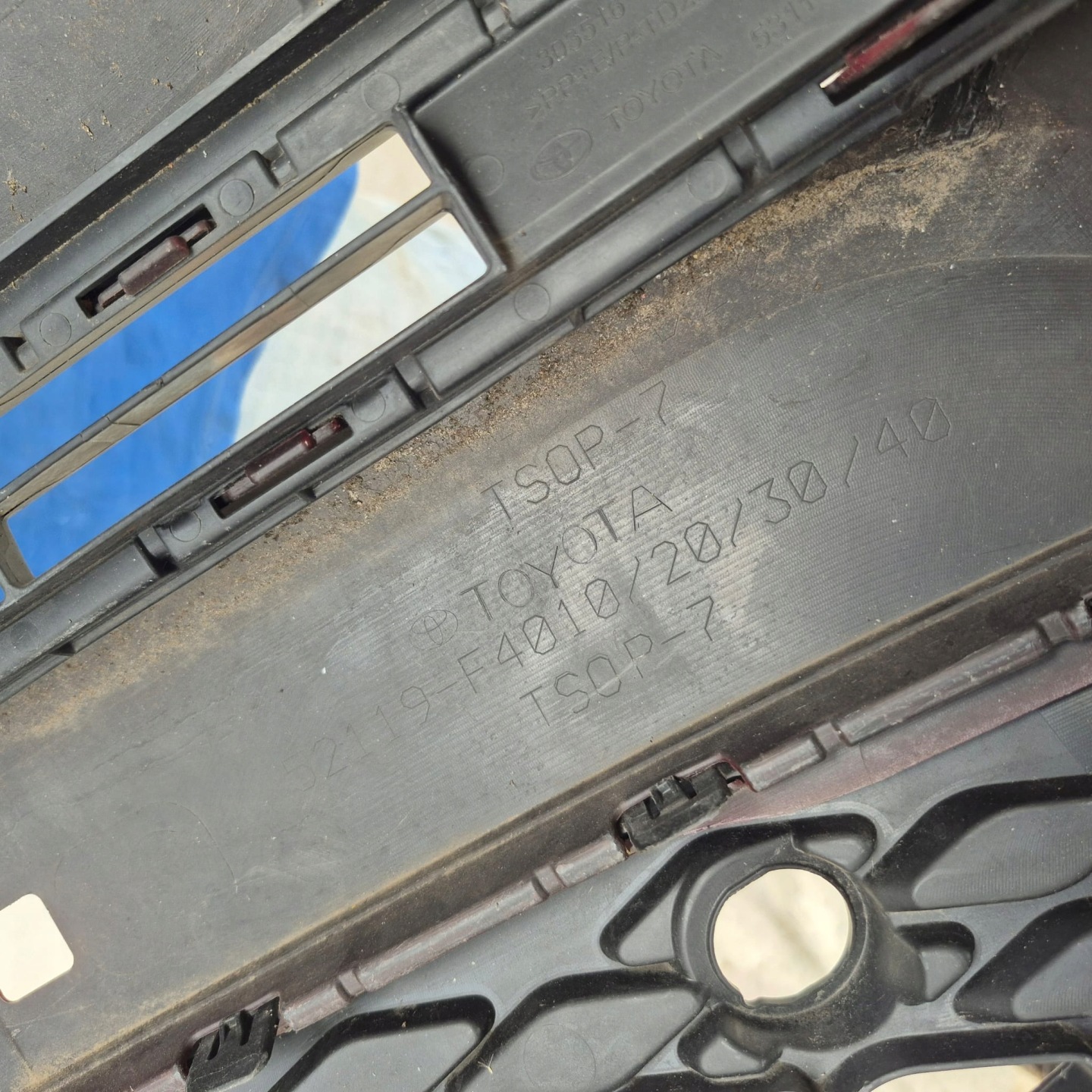 TOYOTA CH-R CHR 16- bumper front front 6XPDC 52119-F4010