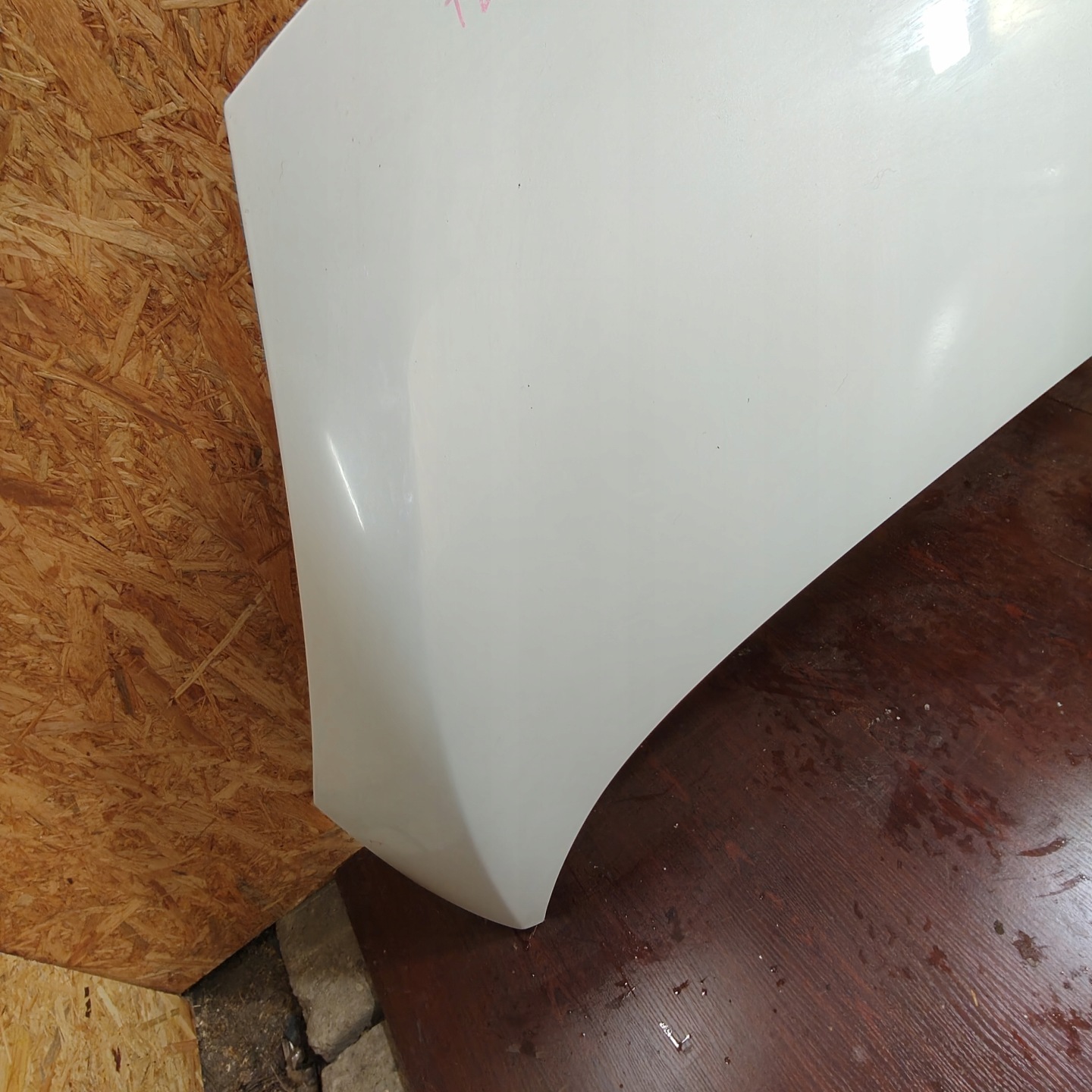bonnet front RENAULT SCENIC III LIFT BIALA PERLA